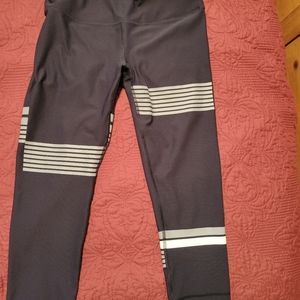 90 degree Capri length work out pants